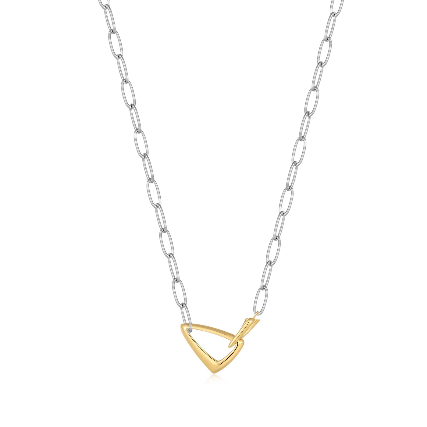 ARROW LINK CHUNKY CHAIN NECKLACE