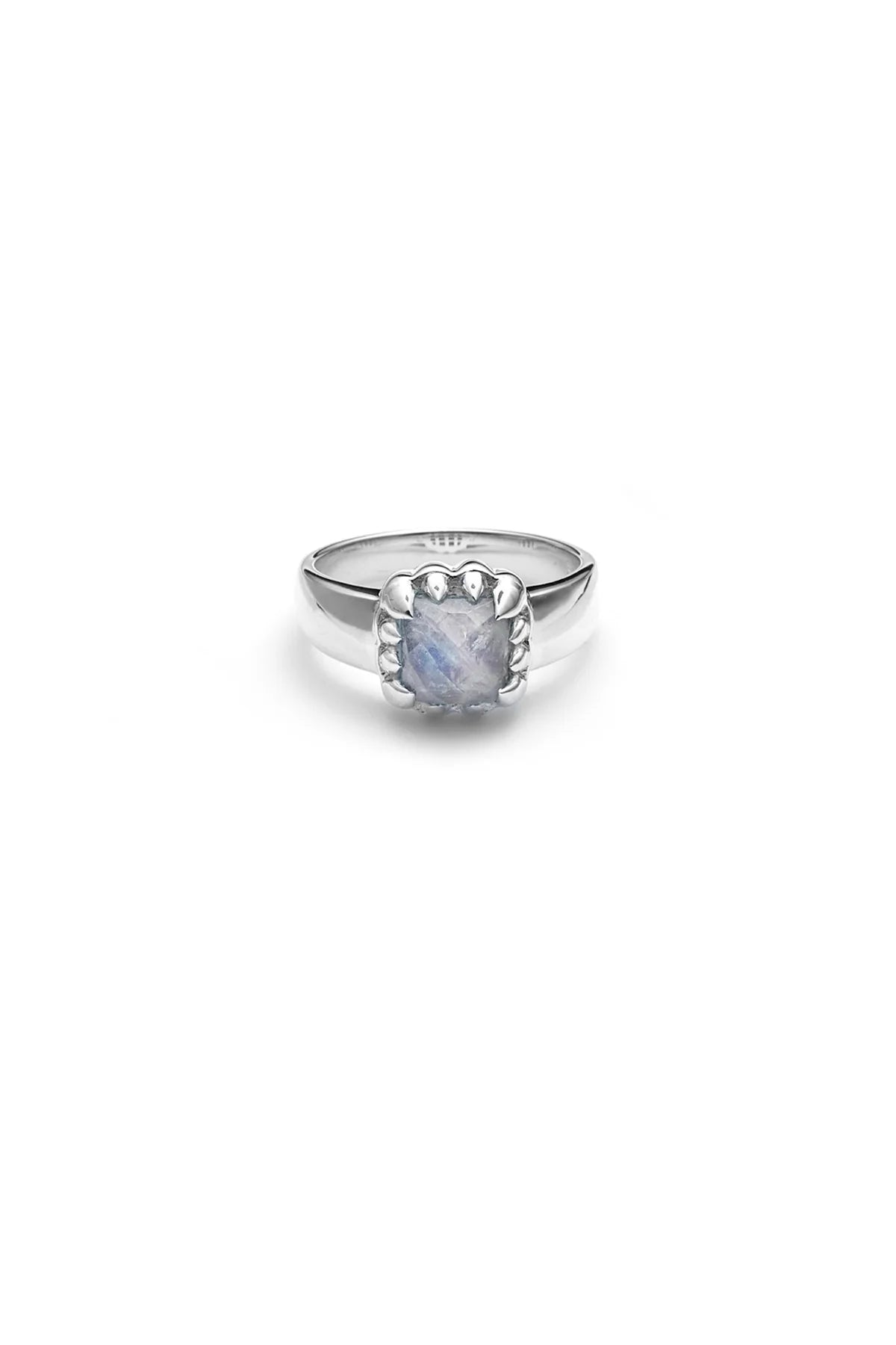 BABY CLAW RING MOONSTONE