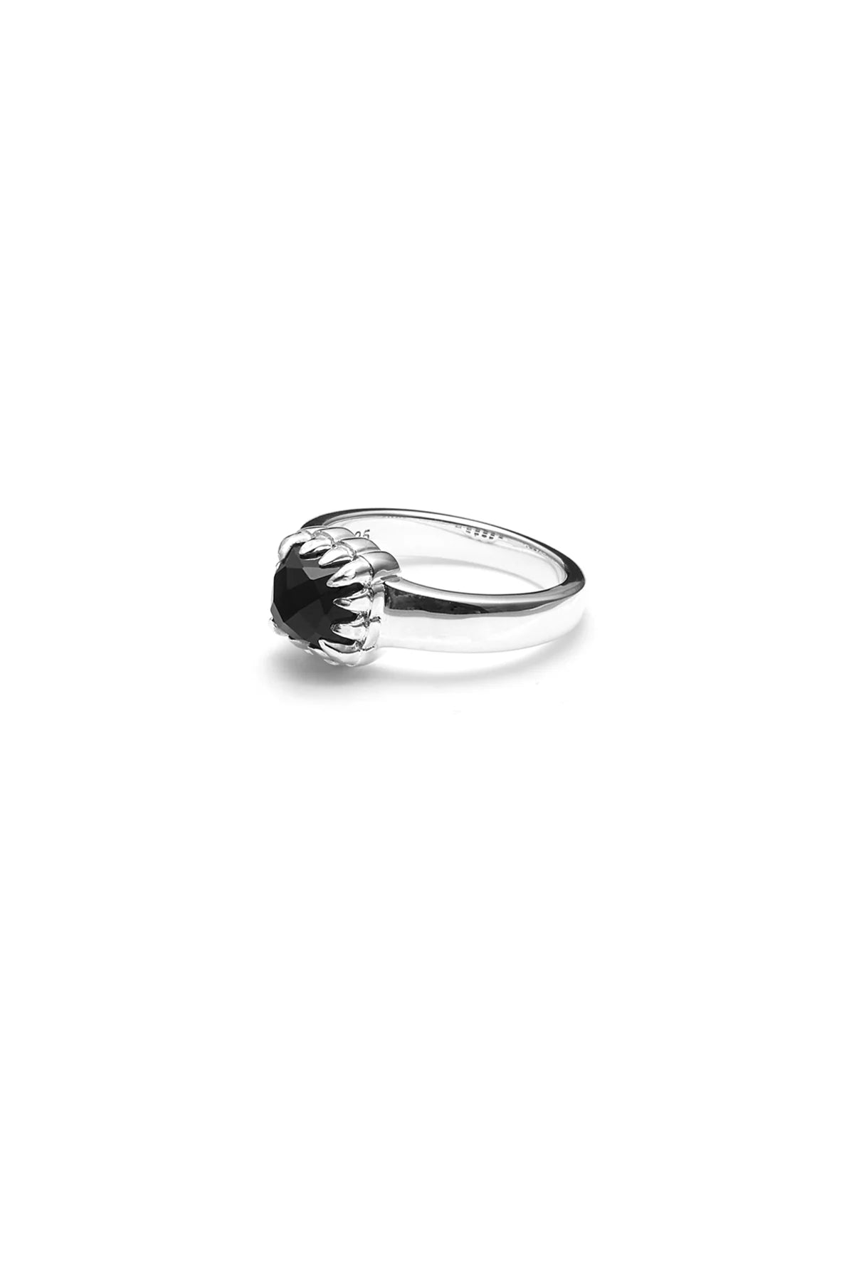 BABY CLAW RING ONYX