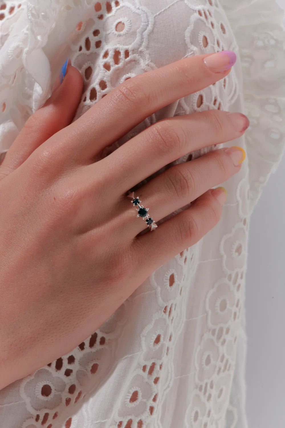 BAROQUE RING ONYX