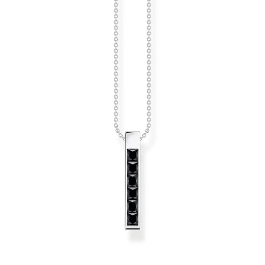 HERITAGE BLACK BAR NECKLACE