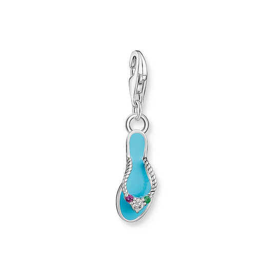 CHARMISTA TURQUOISE FLIP FOP CHARM