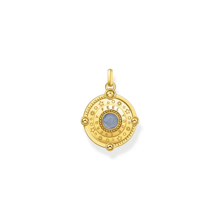 COSMIC AMULET BLUE SUN PENDANT