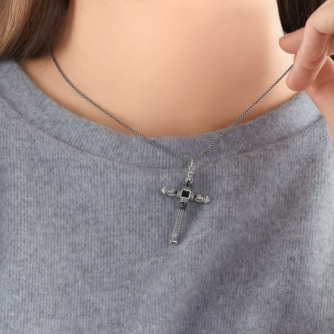 REBEL CROSS NECKLACE