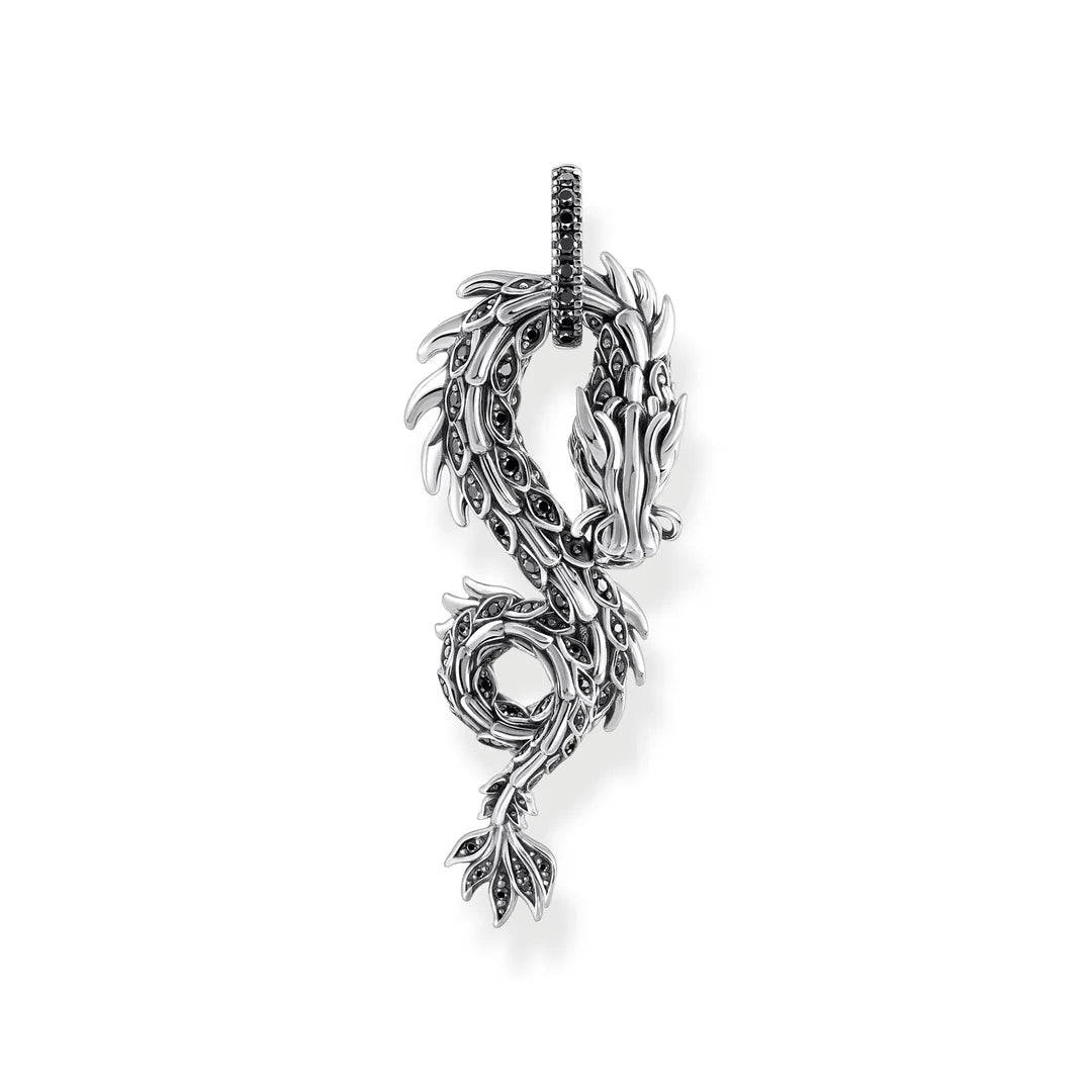 REBEL DRAGON BLACK PENDANT