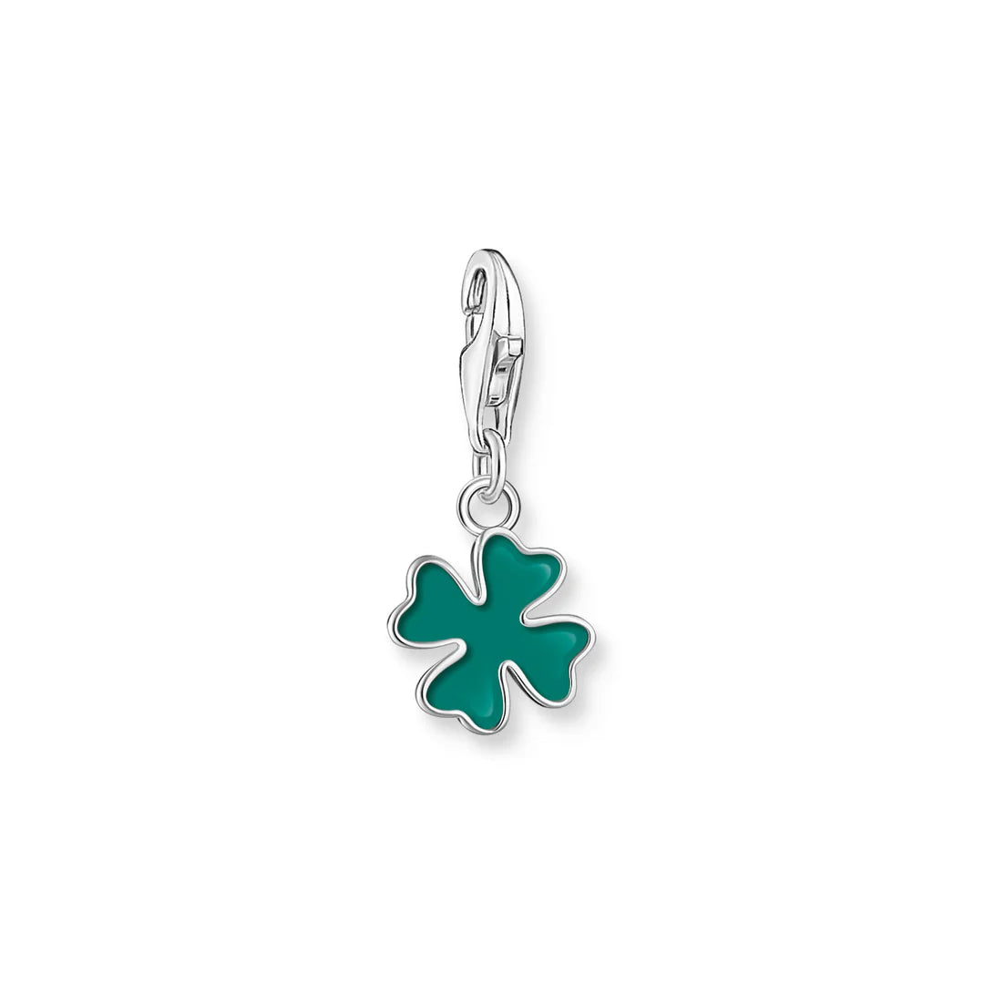 CHARMISTA GREEN ENAMEL CHARM