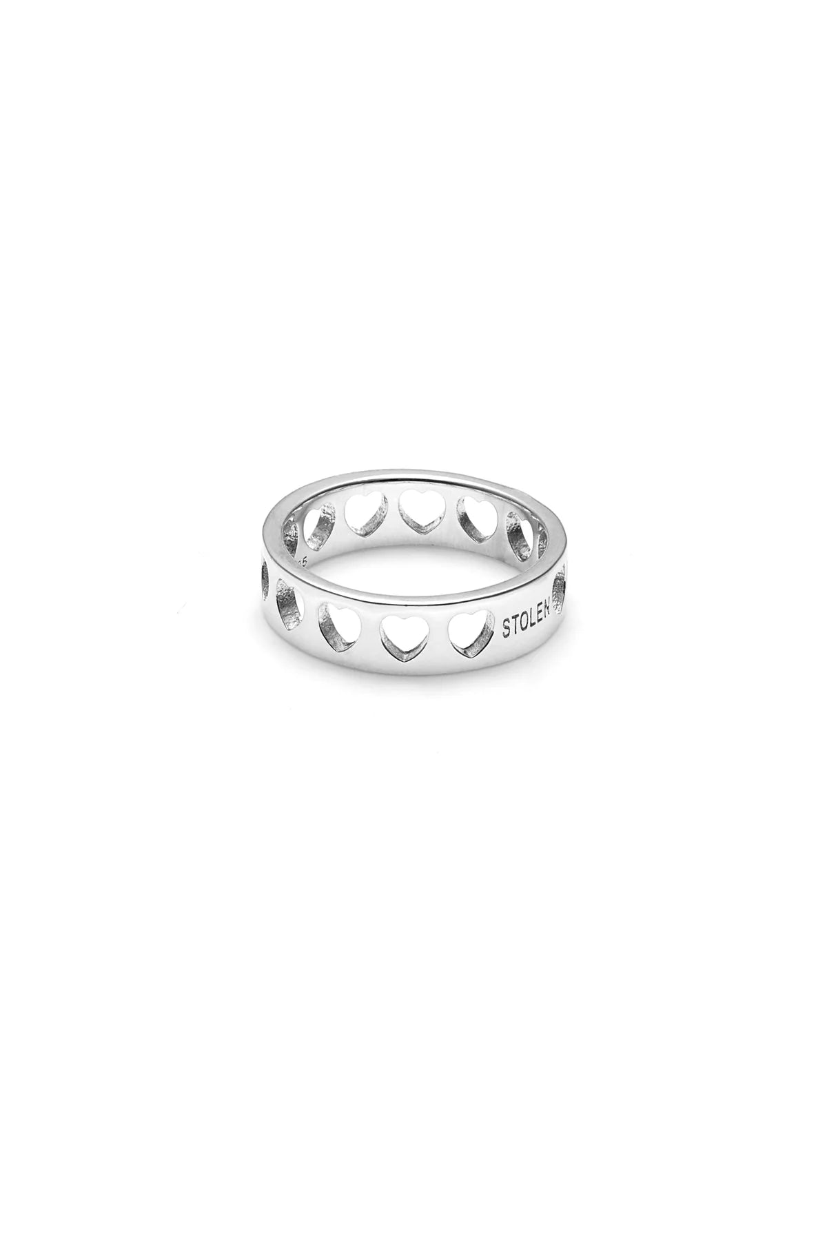 HEARTLESS BAND RING