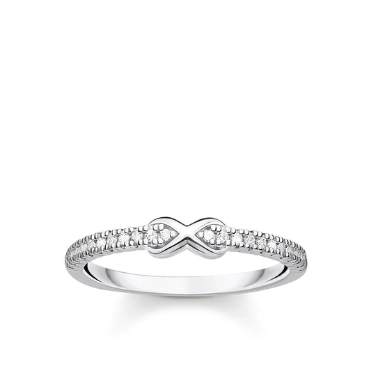 CHARMING COLLECTION INFINITY CZ RING