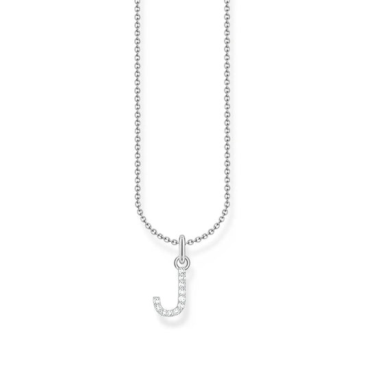 BASICS INITIAL 'J' NECKLACE