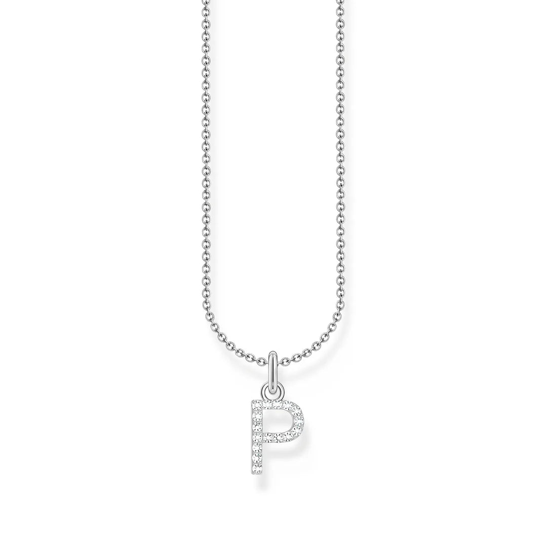 BASICS INITIAL 'P' NECKLACE