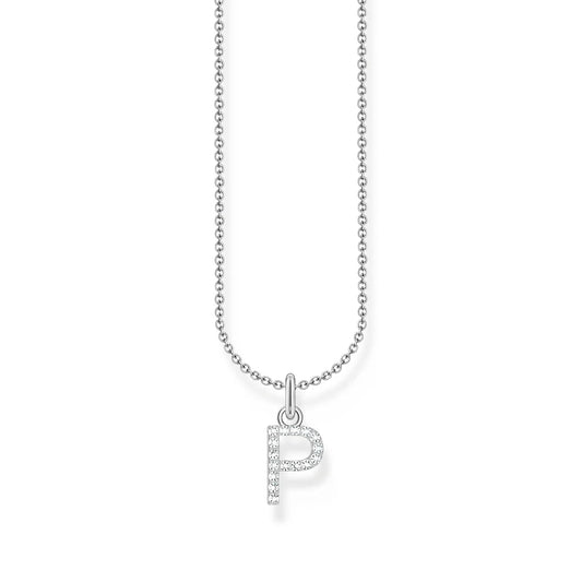 BASICS INITIAL 'P' NECKLACE