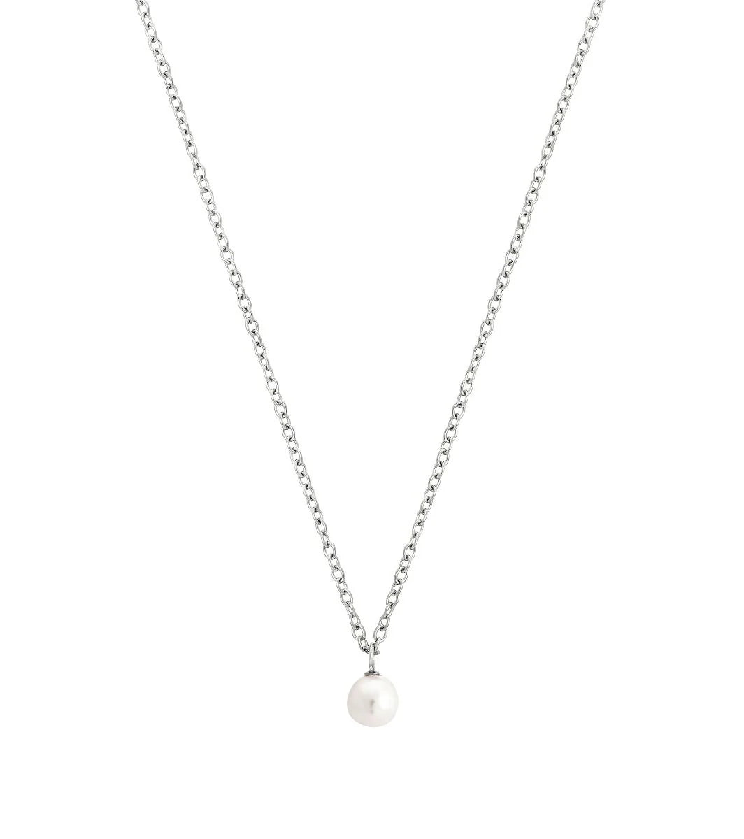 LILIAN NECKLACE W PEARL MEDIUM