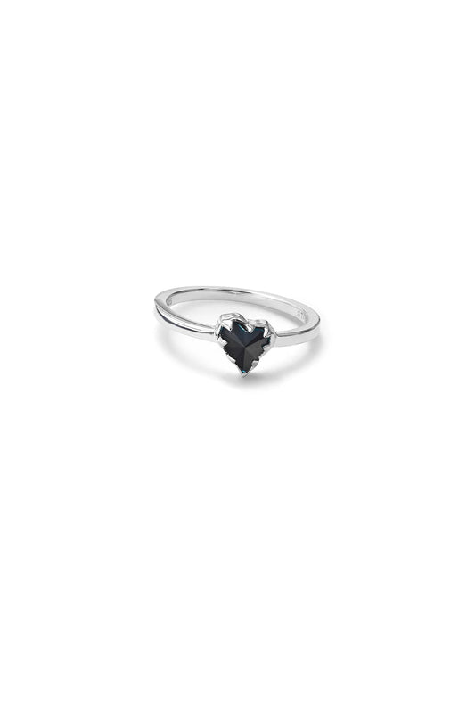 LIQUID HEART RING LONDON TOPAZ