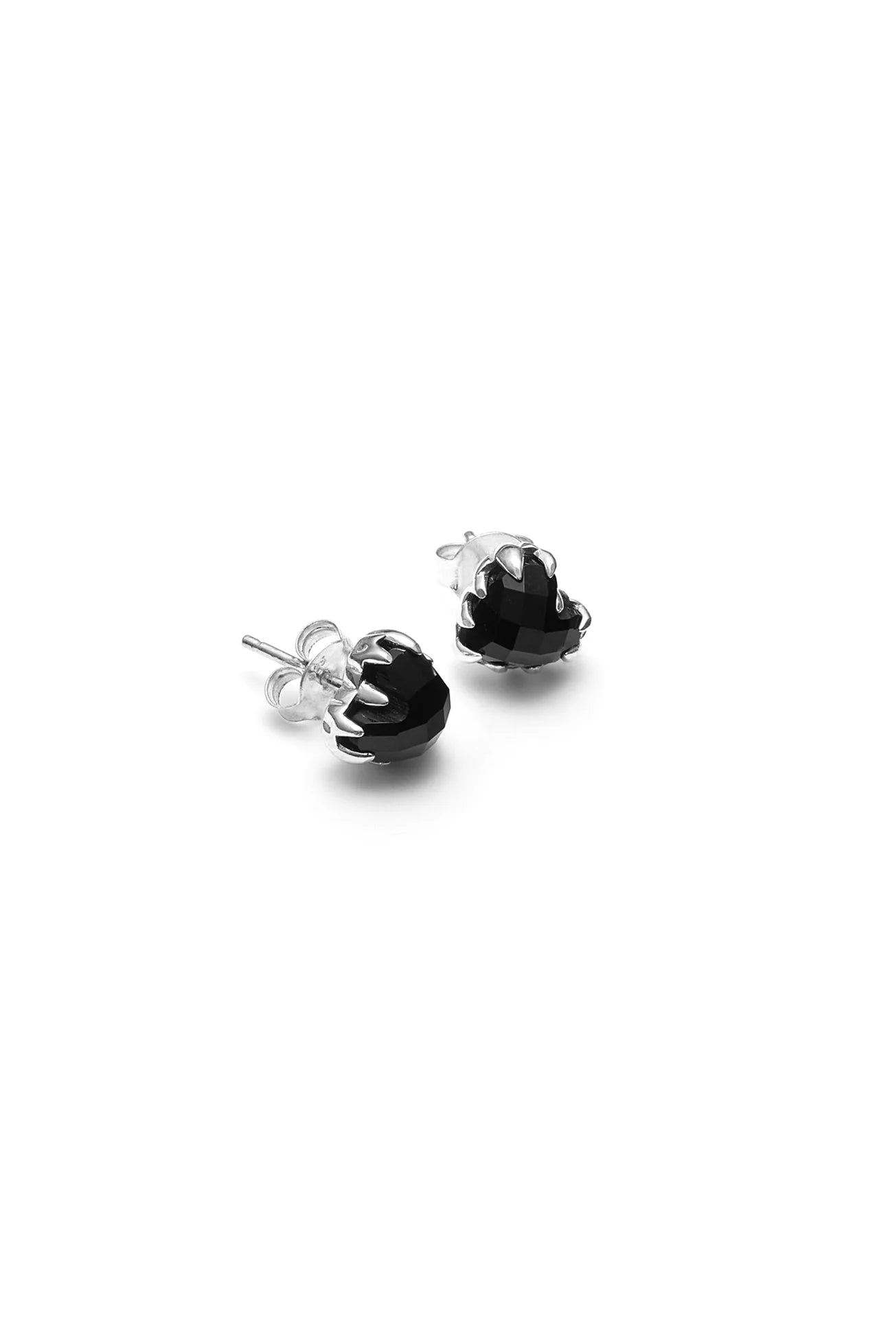 LOVE CLAW EARRINGS ONYX