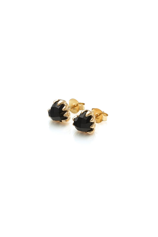 LOVE CLAW EARRINGS ONYX