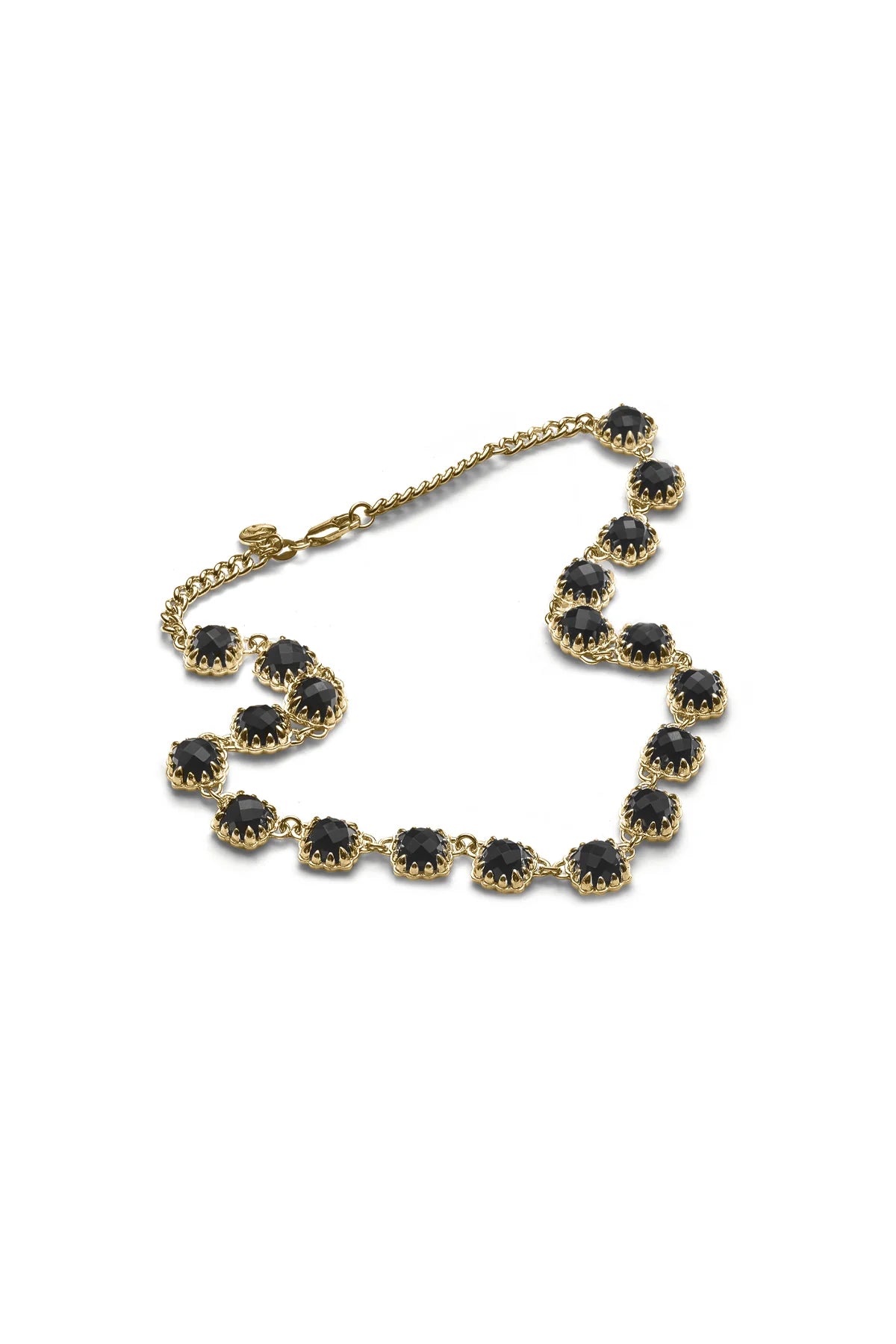 LOVE ETERNITY CLAW NECKLACE ONYX