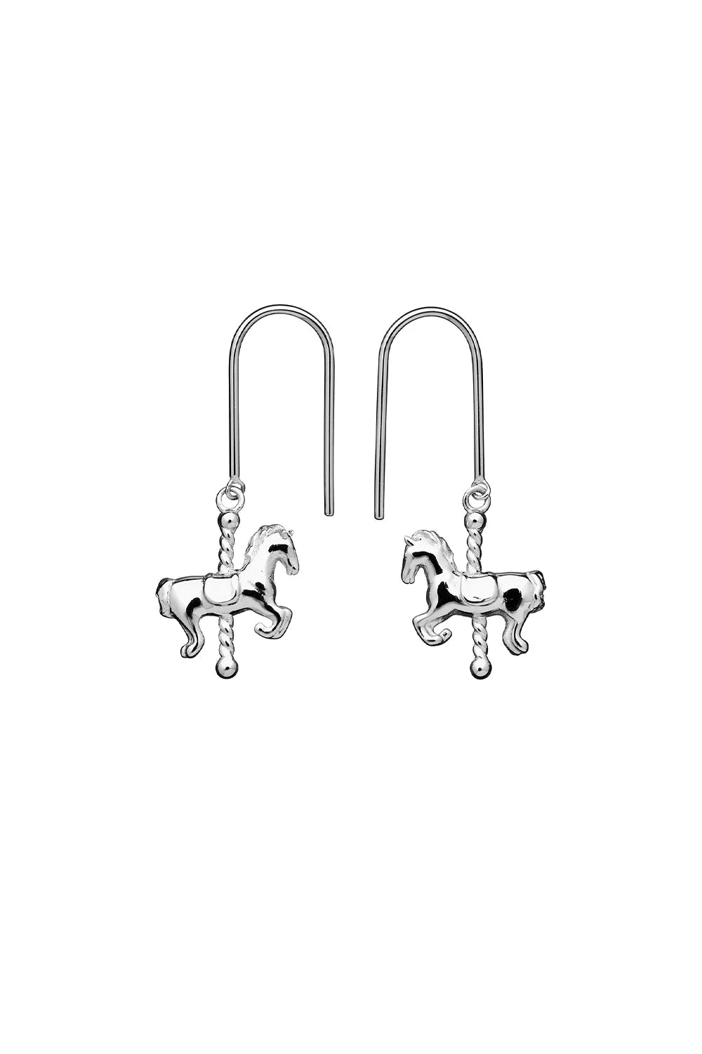 MINI CAROUSEL HORSE EARRINGS