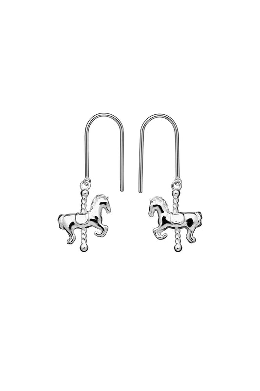 MINI CAROUSEL HORSE EARRINGS