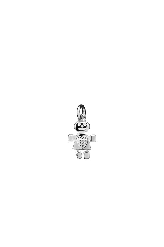 MINI GIRL ROBOT CHARM