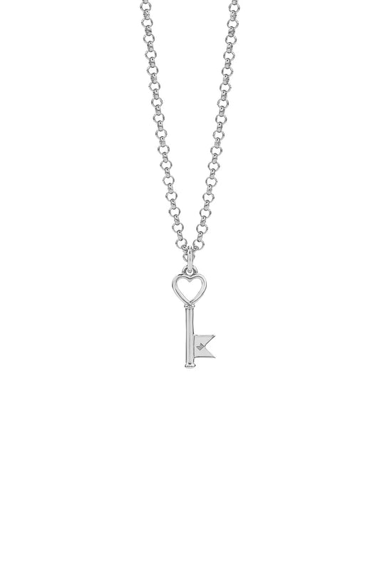 MONOGRAM KEY NECKLACE