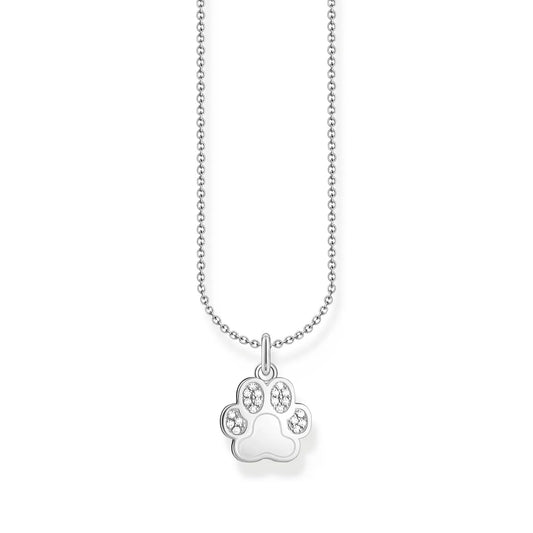 ESSENTIAL PAW PRINT PENDANT NECKLACE