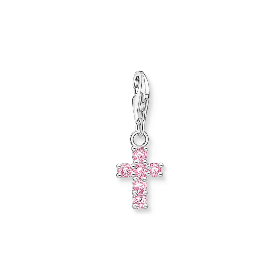 CHARMISTA PINK CROSS CHARM