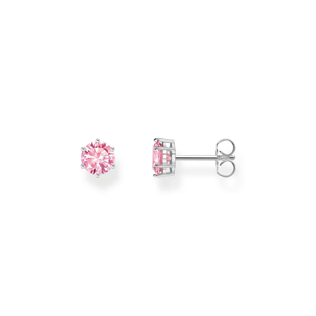 SPARKLING SOLITAIRE EAR STUDS