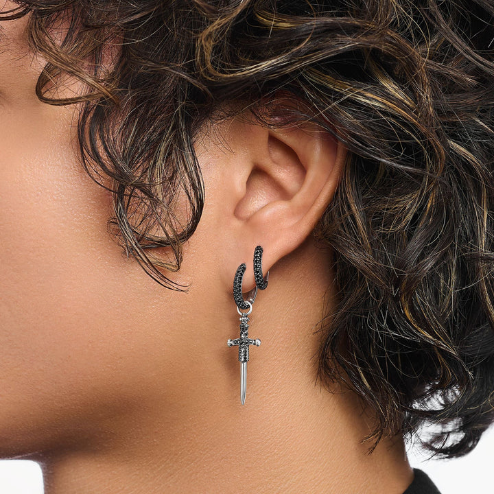 REBEL HOOP EARRINGS