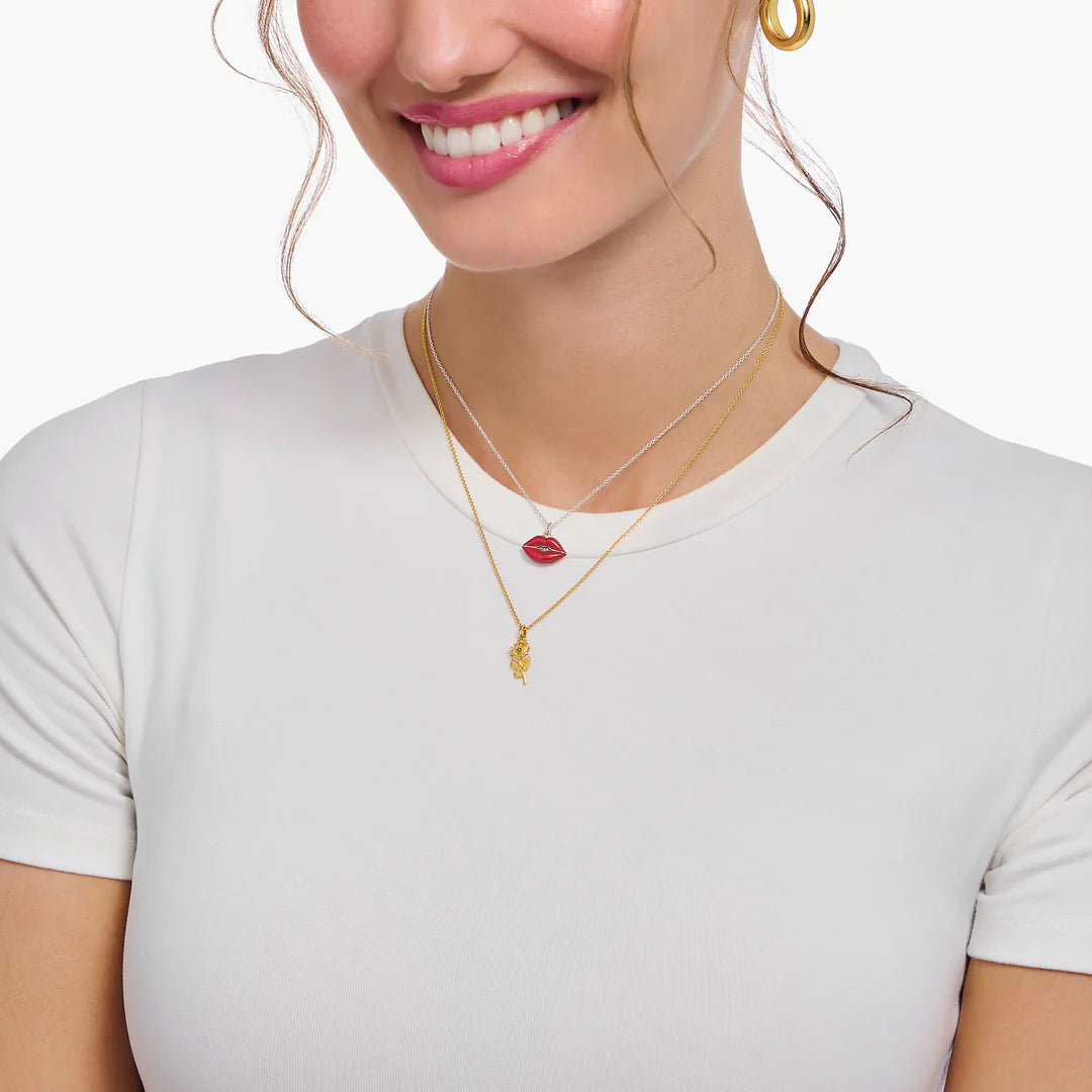 BASICS ROSE NECKLACE