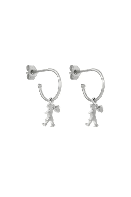 RUNAWAY GIRL HOOP EARRINGS