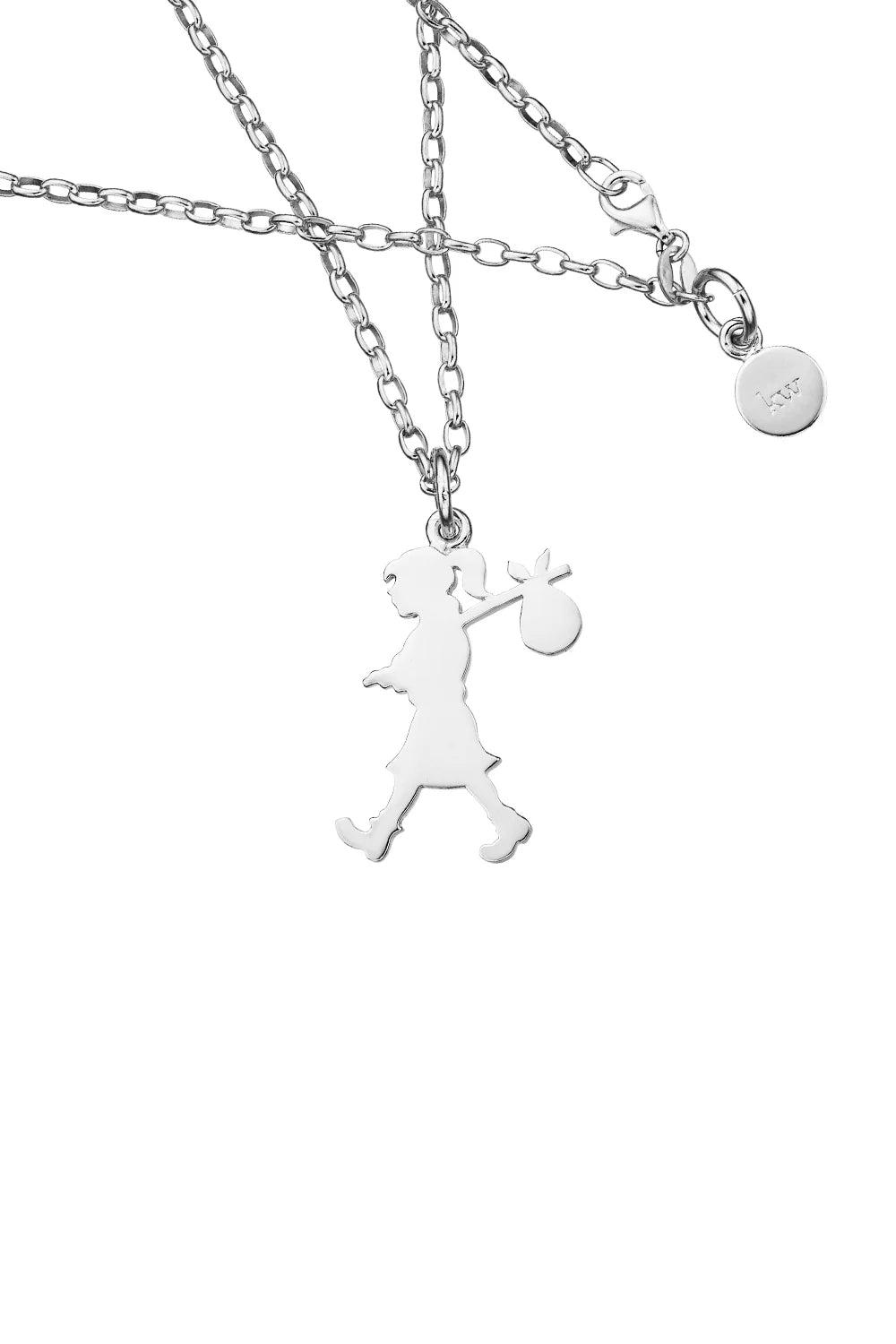 RUNAWAY GIRL LARGE PENDANT