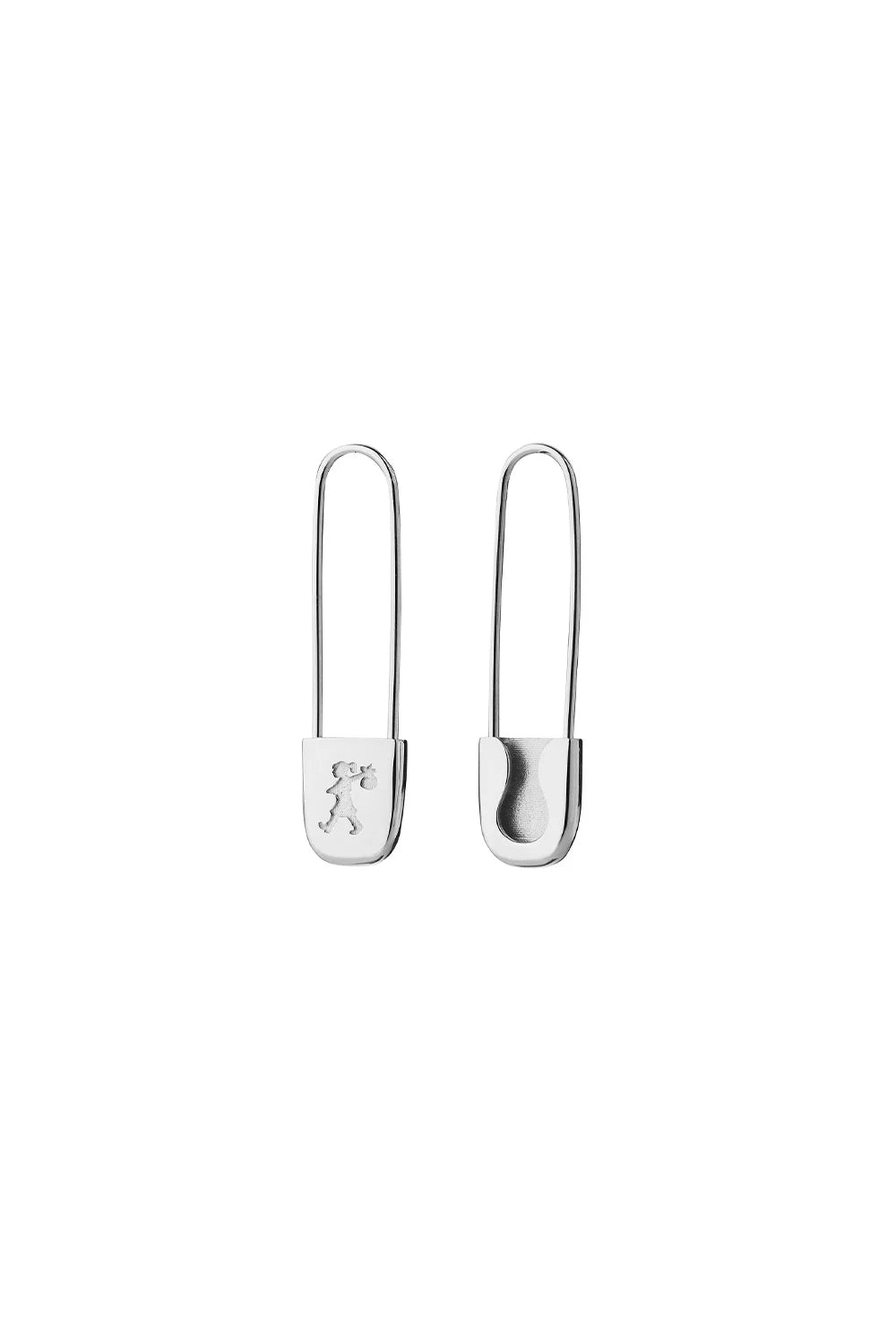 RUNAWAY SAFETY PIN EARRINGS