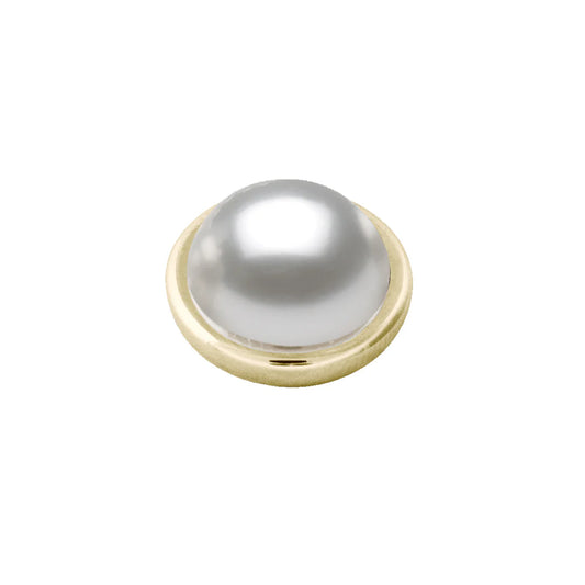 SENCE SHINY GOLD WHITE PEARL TOPPER