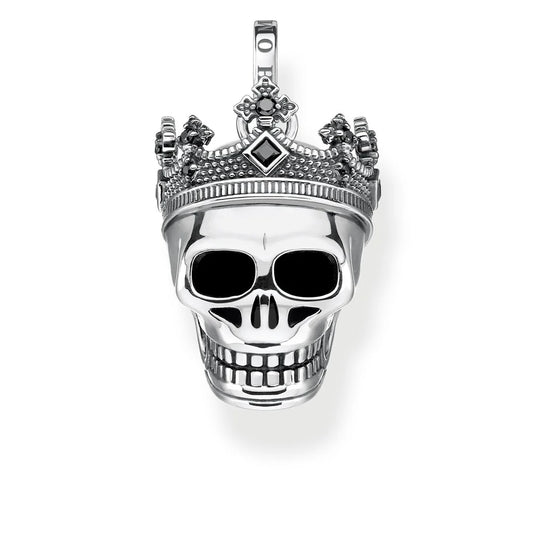 ROYAL CROWN SKULL PENDANT