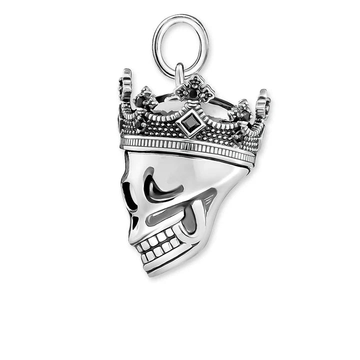 ROYAL CROWN SKULL PENDANT