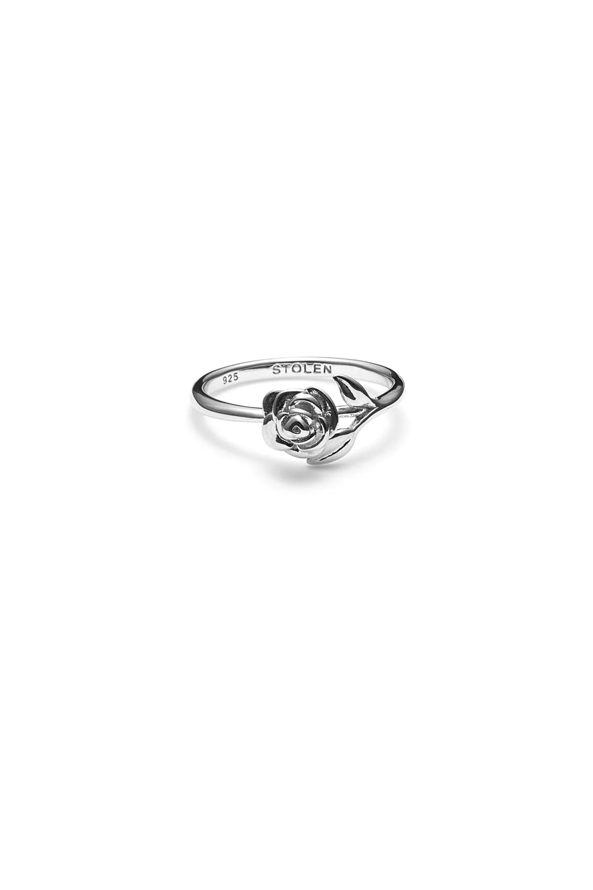 STEM ROSE RING