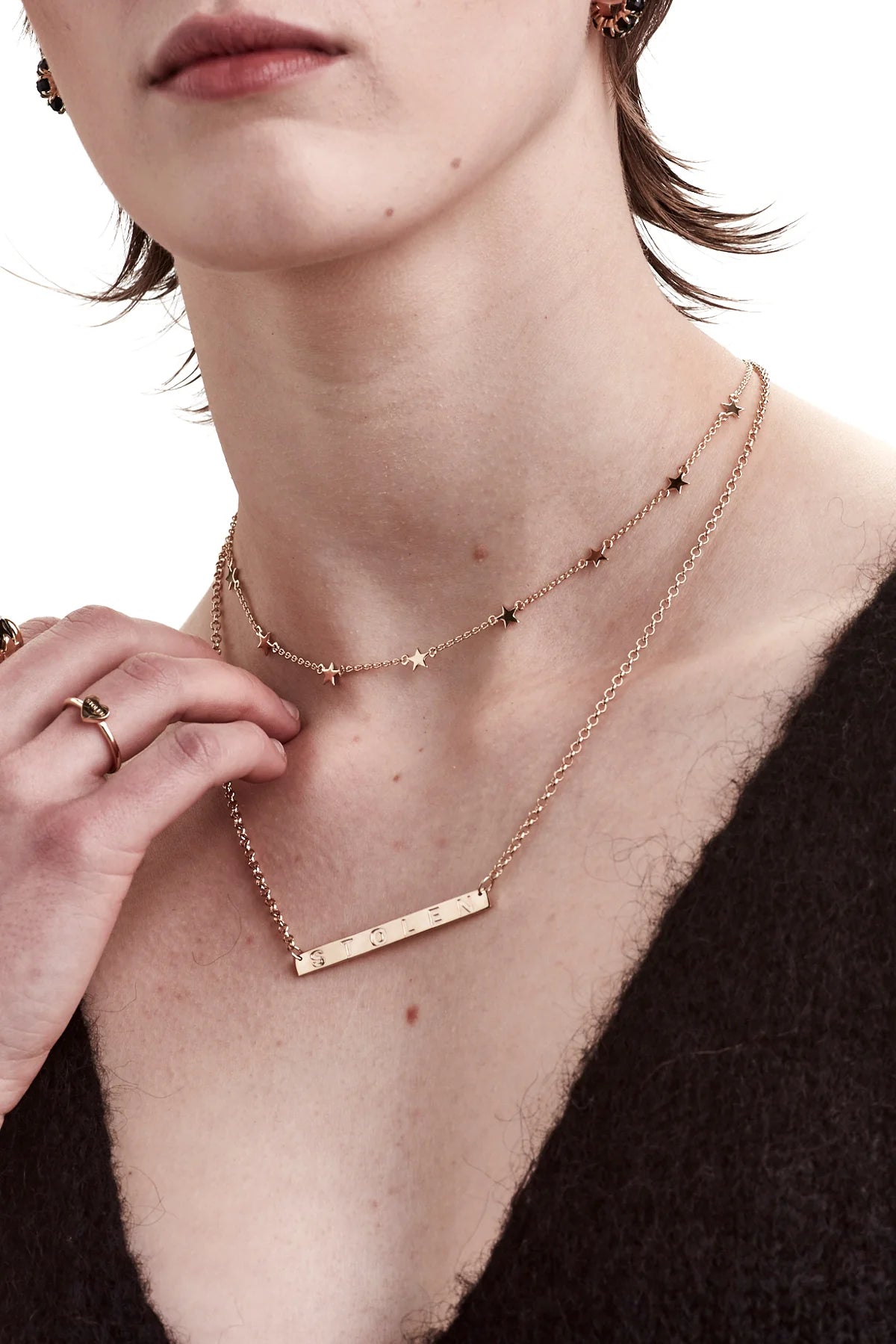 STOLEN PLANK NECKLACE