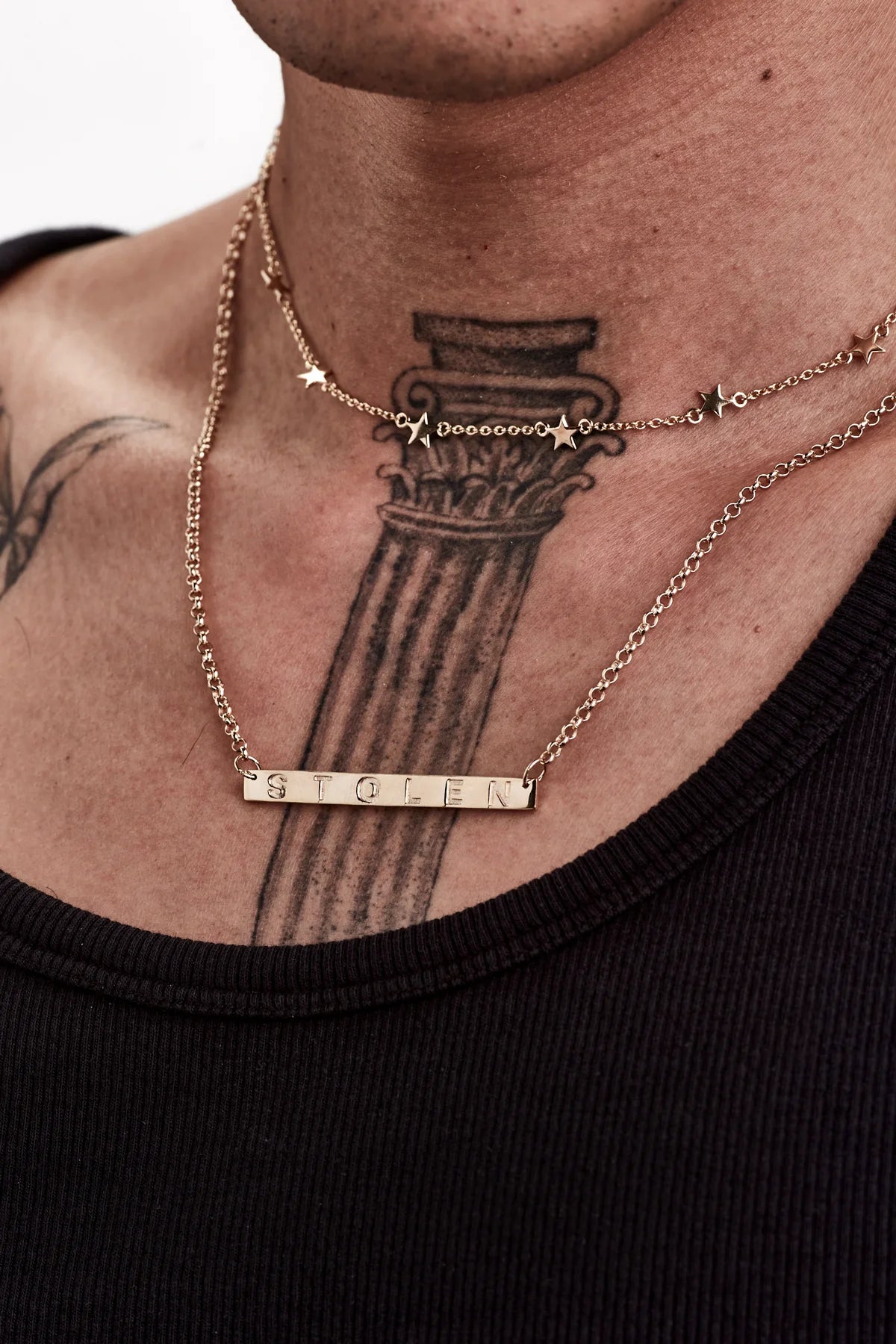 STOLEN PLANK NECKLACE