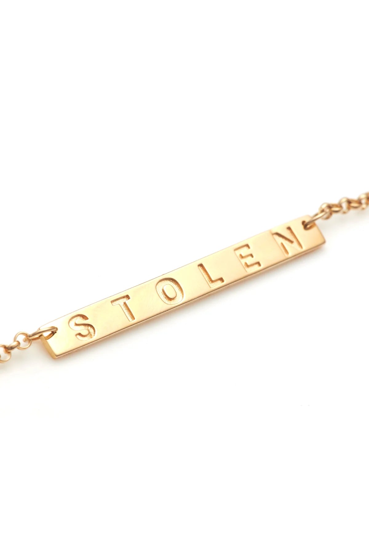 STOLEN PLANK NECKLACE