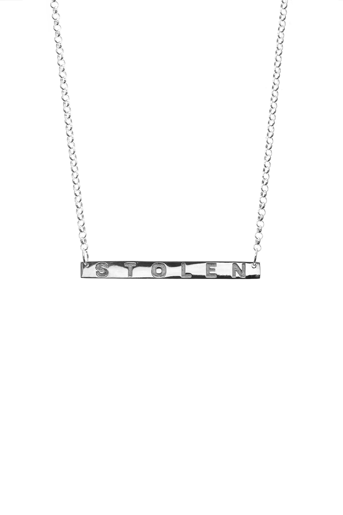 STOLEN PLANK NECKLACE