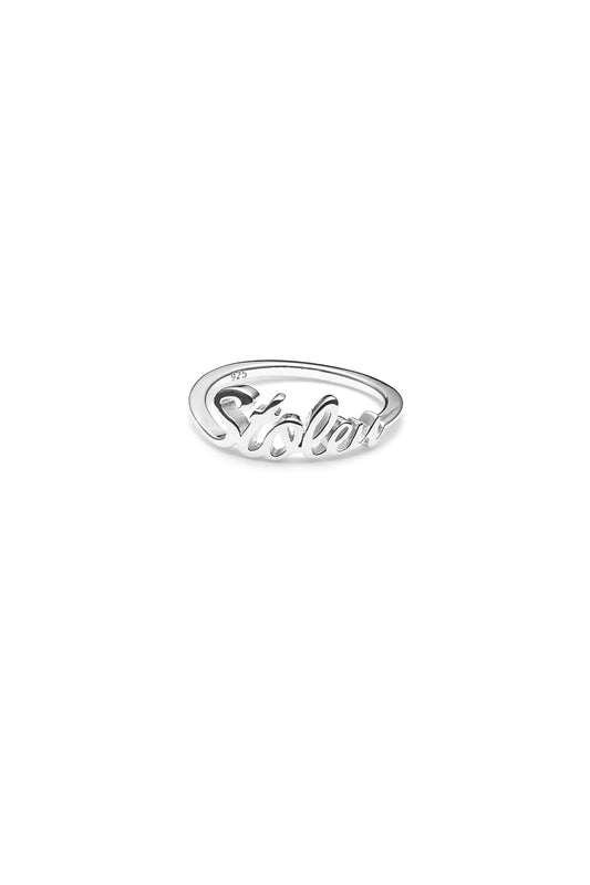 STOLEN SCRIPT RING