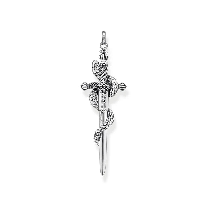 REBEL SWORD WITH SNAKE PENDANT