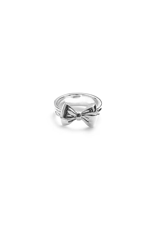 TWIN BOW RING