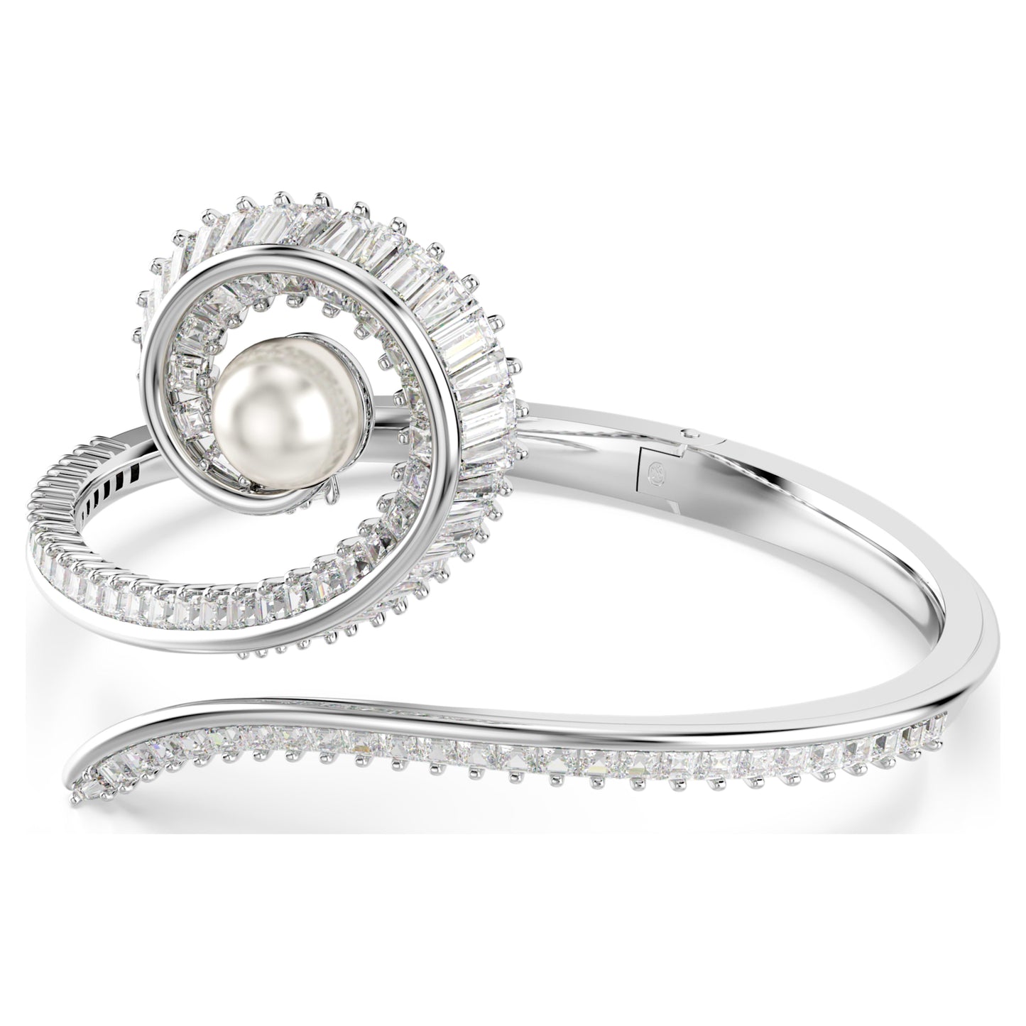 ARIANA GRANDE X SWAROVSKI BANGLE - PEARL, WHITE, RHODIUM