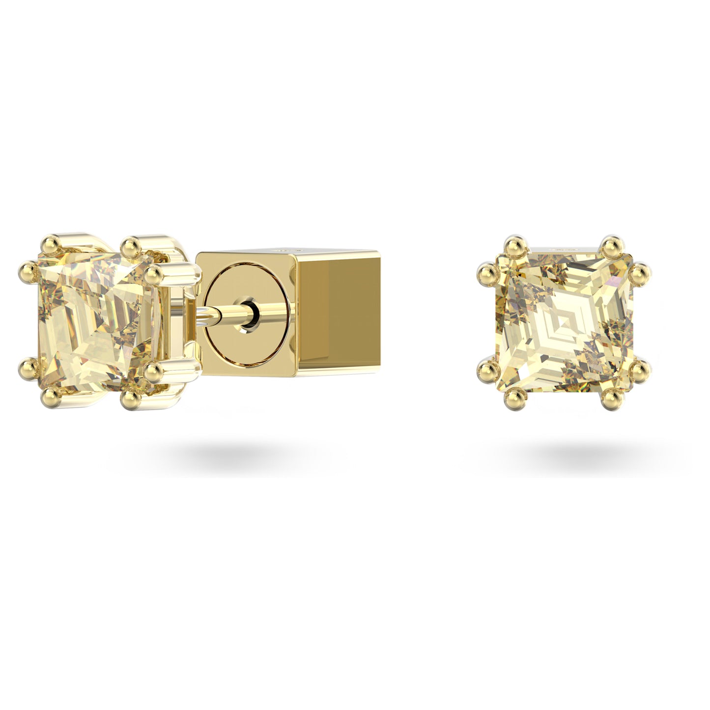 CHROMA STUD EARRINGS - YELLOW, GOLD