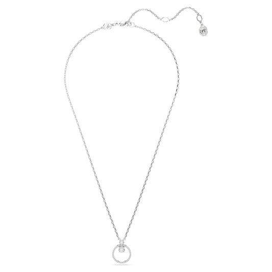 CONSTELLA PENDANT - WHITE, RHODIUM