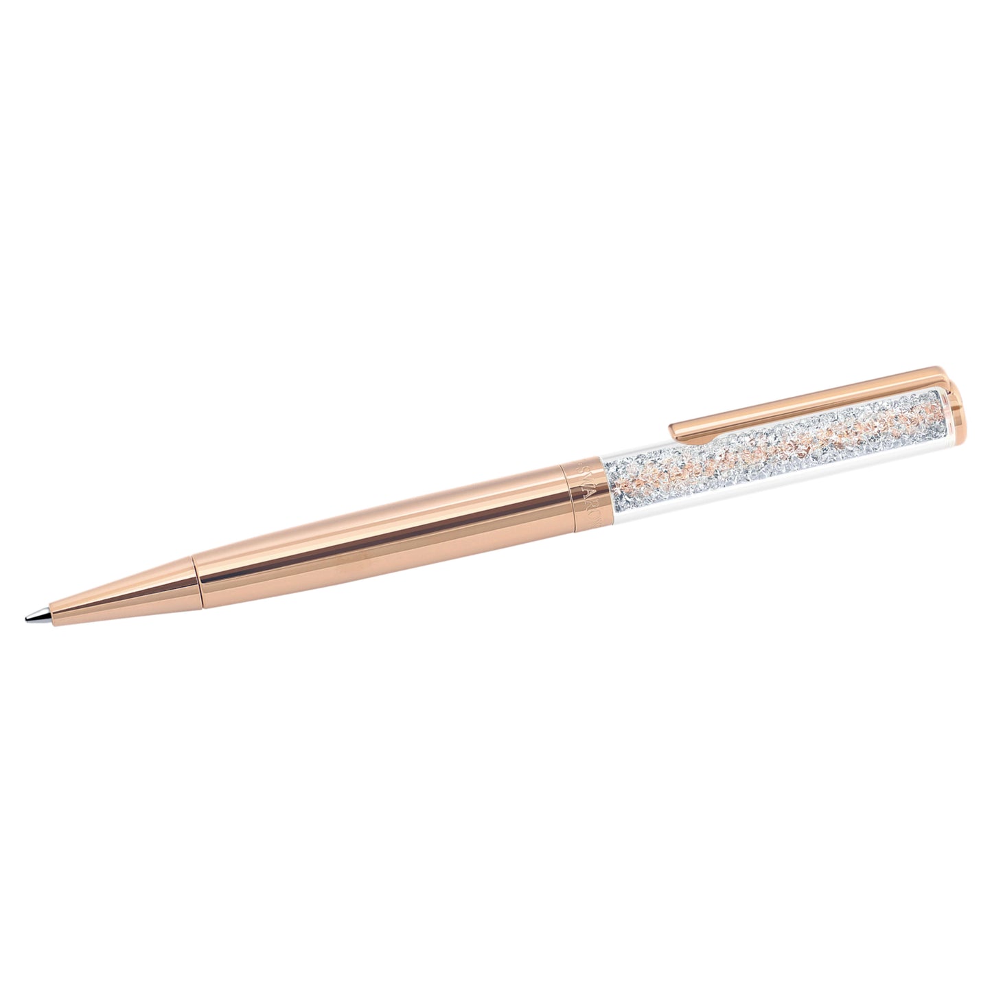 CRYSTALLINE BALLPOINT PEN - ROSE-GOLD