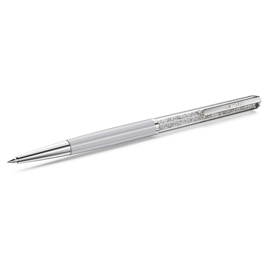 CRYSTALLINE SILK BALLPOINT PEN - WHITE