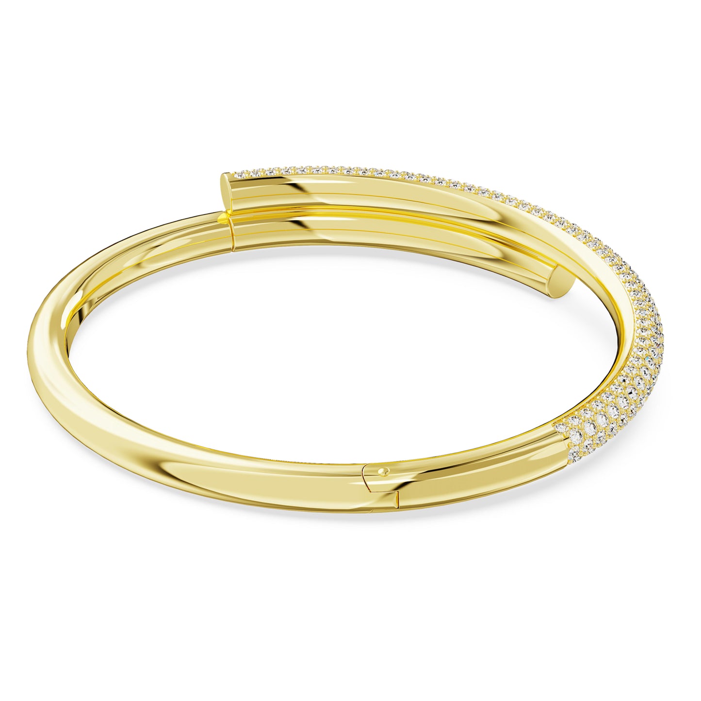 DEXTERA BANGLE - WHITE, GOLD