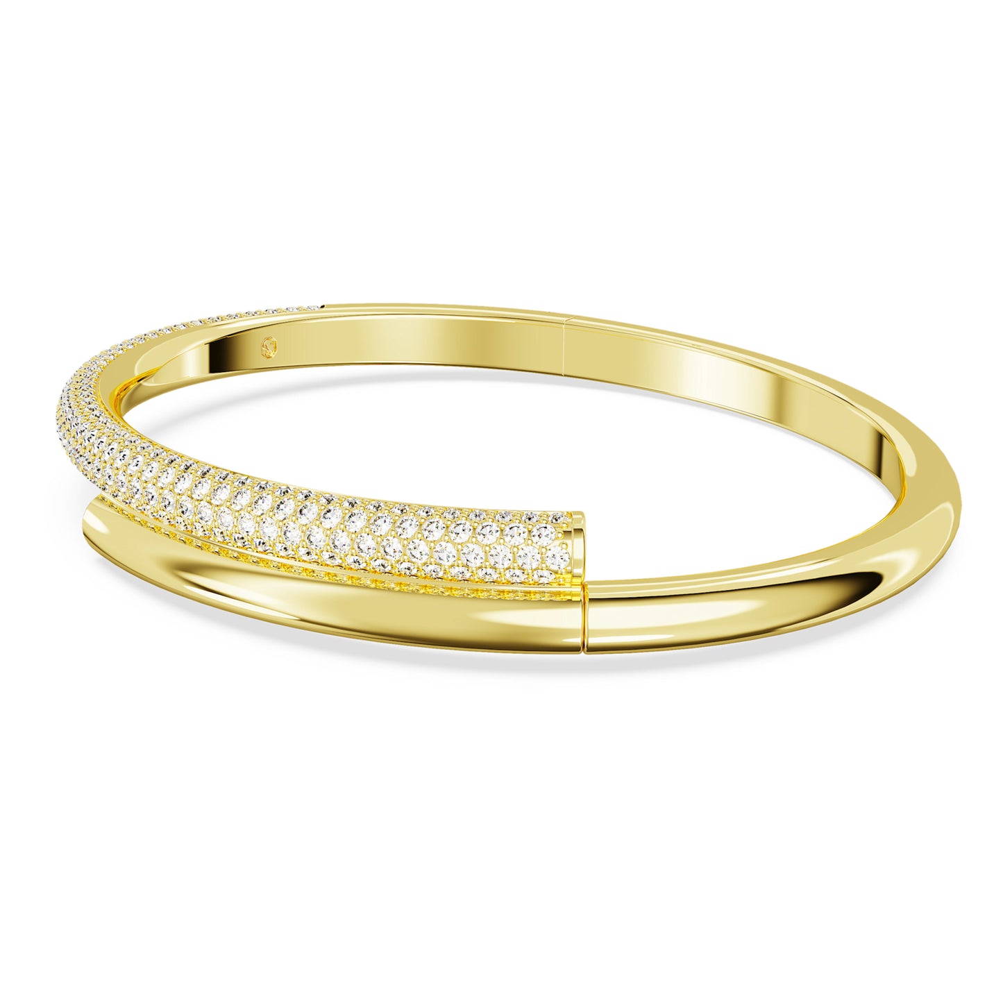 DEXTERA BANGLE - WHITE, GOLD